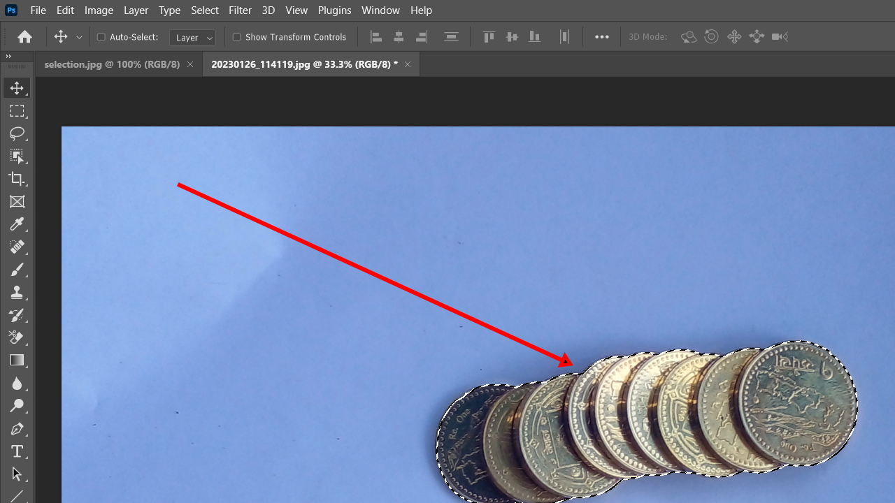 Selection in Adobe Photoshop Selection in Adobe Photoshop